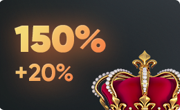 Перший депозит 150% + 20% кешбек | Бонуси Jokermonarch