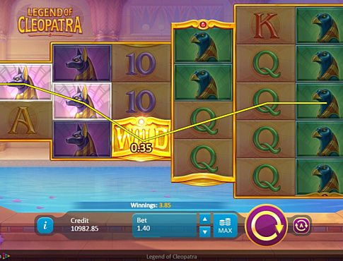 Игровой автомат Легенда Клеопатры: играть на деньги или бесплатно